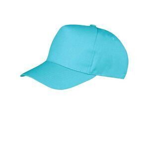 Result Boston 5 Panel Baseball Cap / Aqua